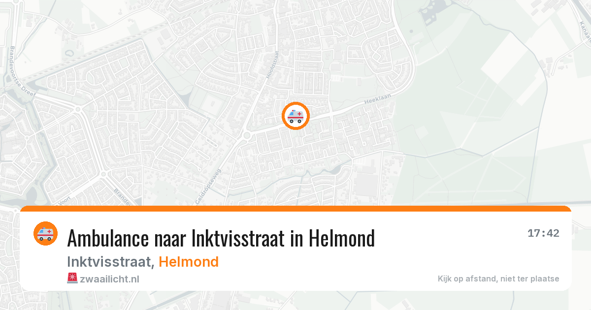 Ambulance naar Inktvisstraat in Helmond — 31 mei 2026
