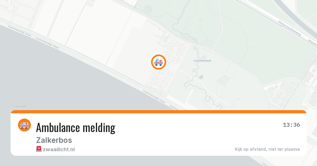 Ambulance melding — 8 feb 2026
