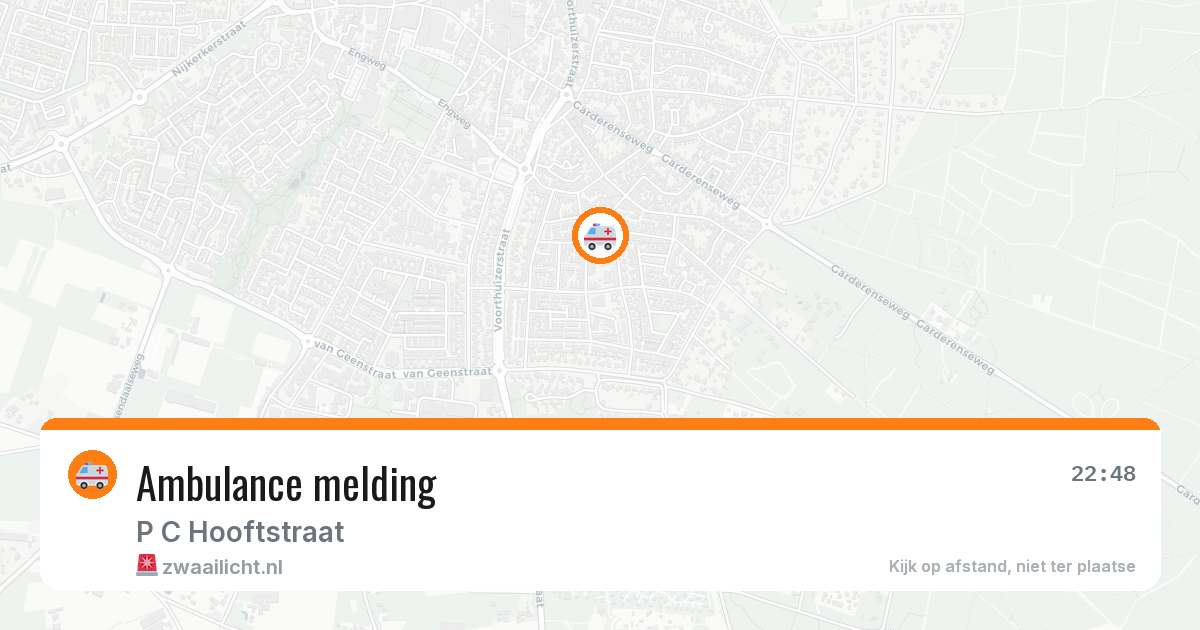 Ambulance melding — 21 jun 2026