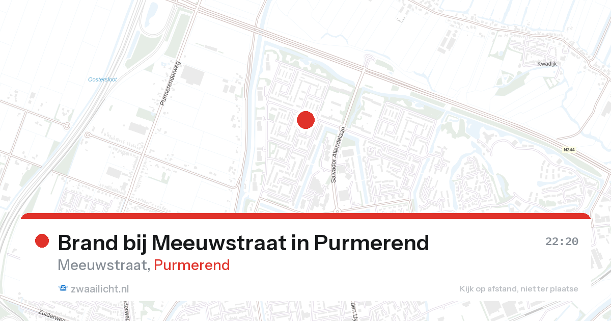 Brand bij Meeuwstraat in Purmerend — 17 feb 2026