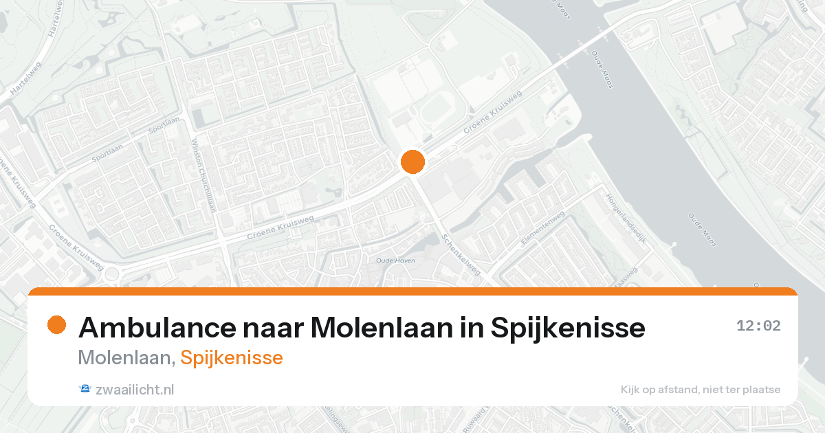 Ambulance naar Molenlaan in Spijkenisse — 3 jul 2026
