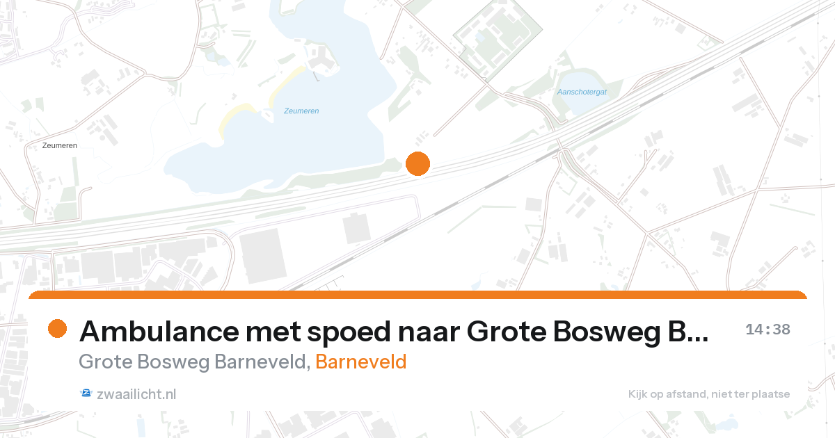 Ambulance met spoed naar Grote Bosweg Barneveld in Barneveld — 6 feb 2026