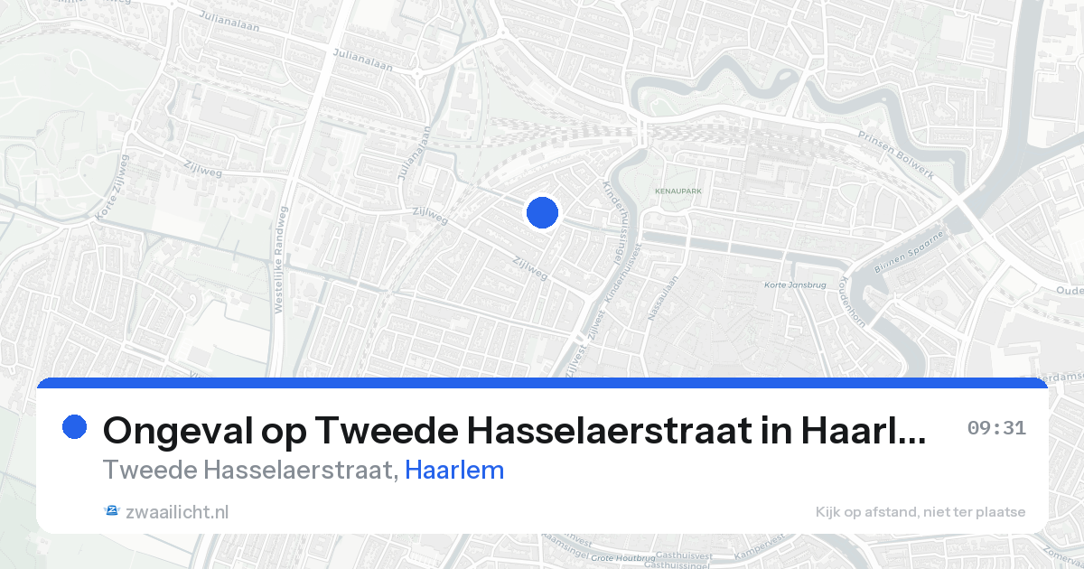 Ongeval op Tweede Hasselaerstraat in Haarlem — 18 aug 2026