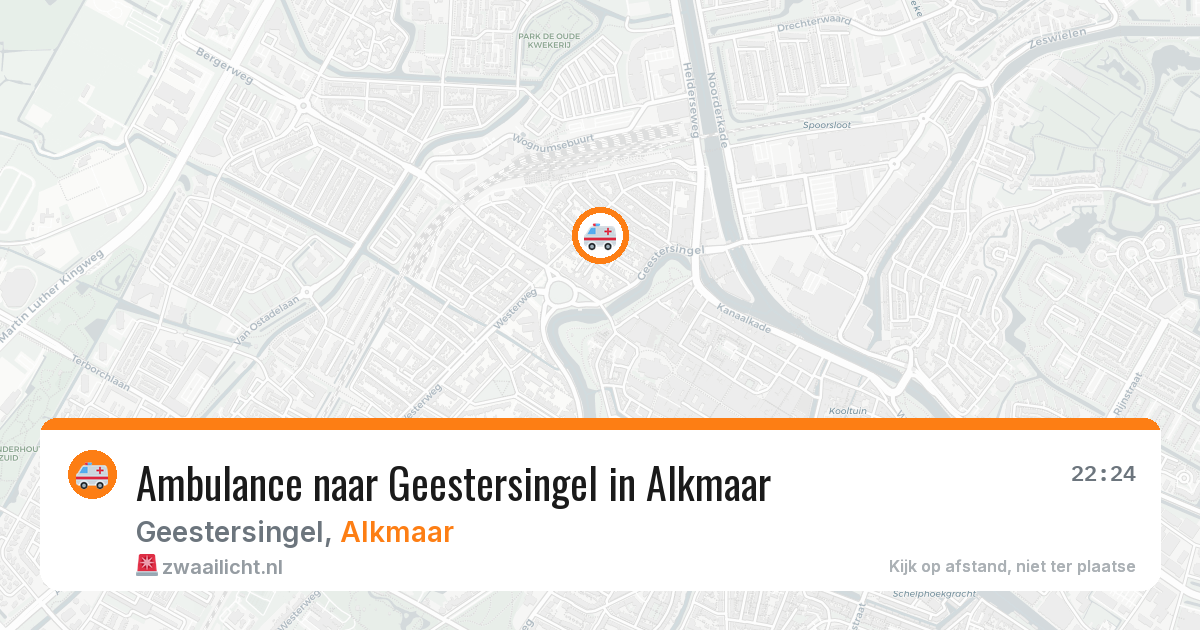 Ambulance naar Geestersingel in Alkmaar — 3 feb 2026