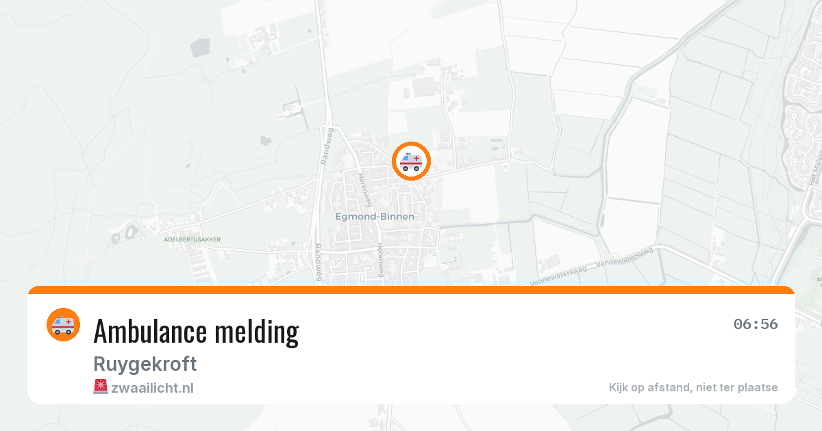 Ambulance melding — 27 jun 2026