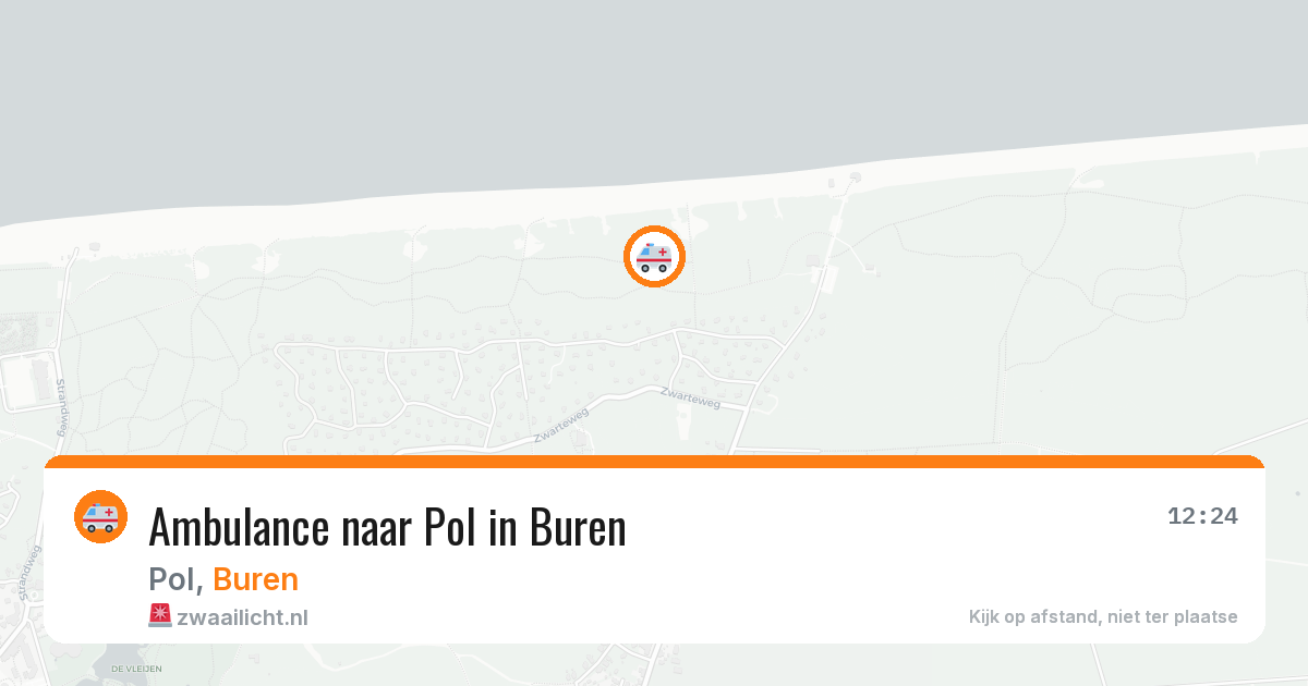 Ambulance naar Pol in Buren — 26 mei 2026