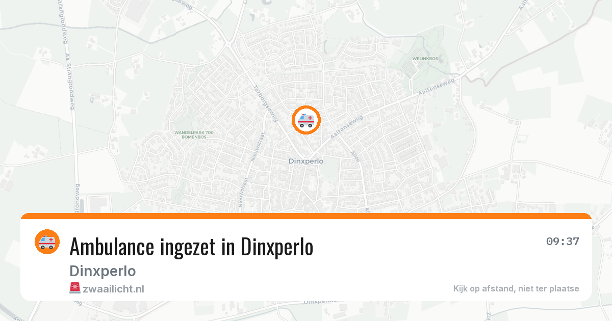 Ambulance ingezet in Dinxperlo — 9 feb 2026