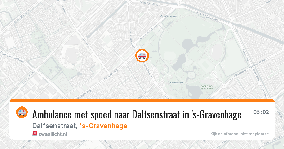 Ambulance met spoed naar Dalfsenstraat in 's-Gravenhage — 11 feb 2026