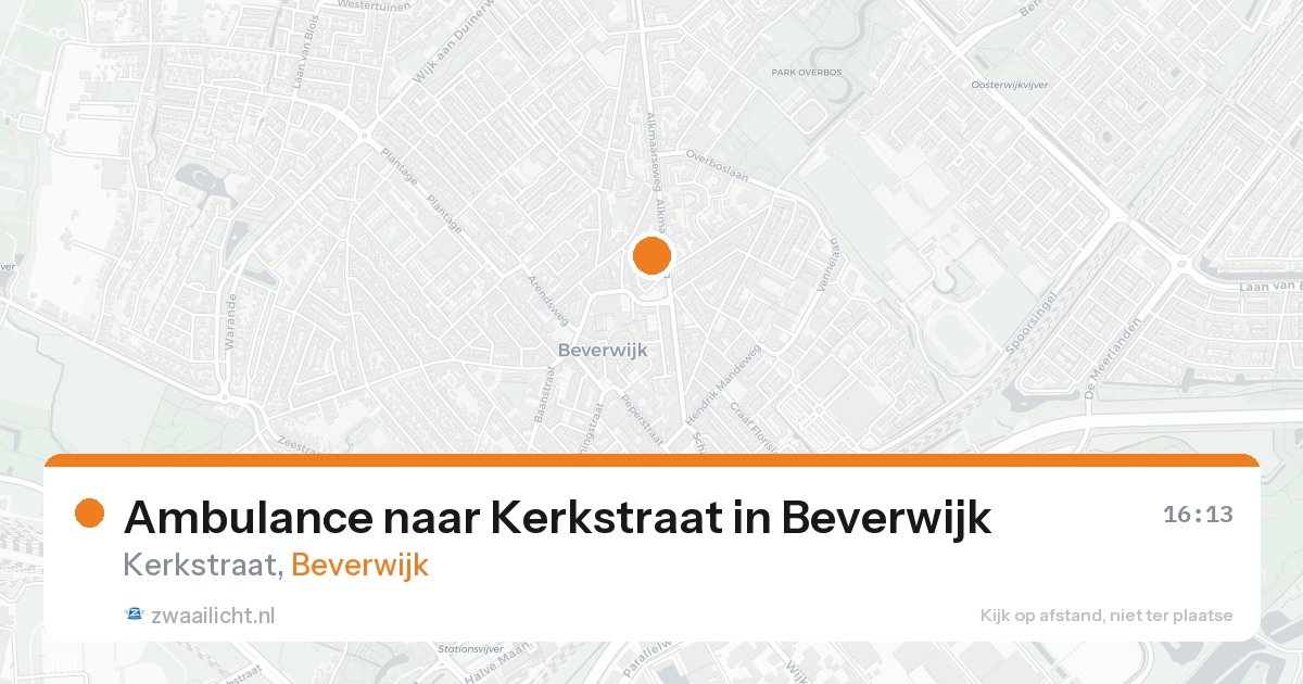 Ambulance naar Kerkstraat in Beverwijk — 2 jun 2026