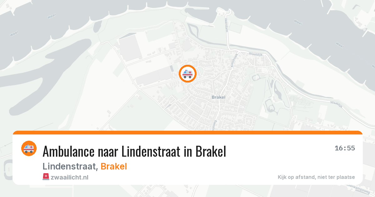 Ambulance naar Lindenstraat in Brakel — 26 feb 2026