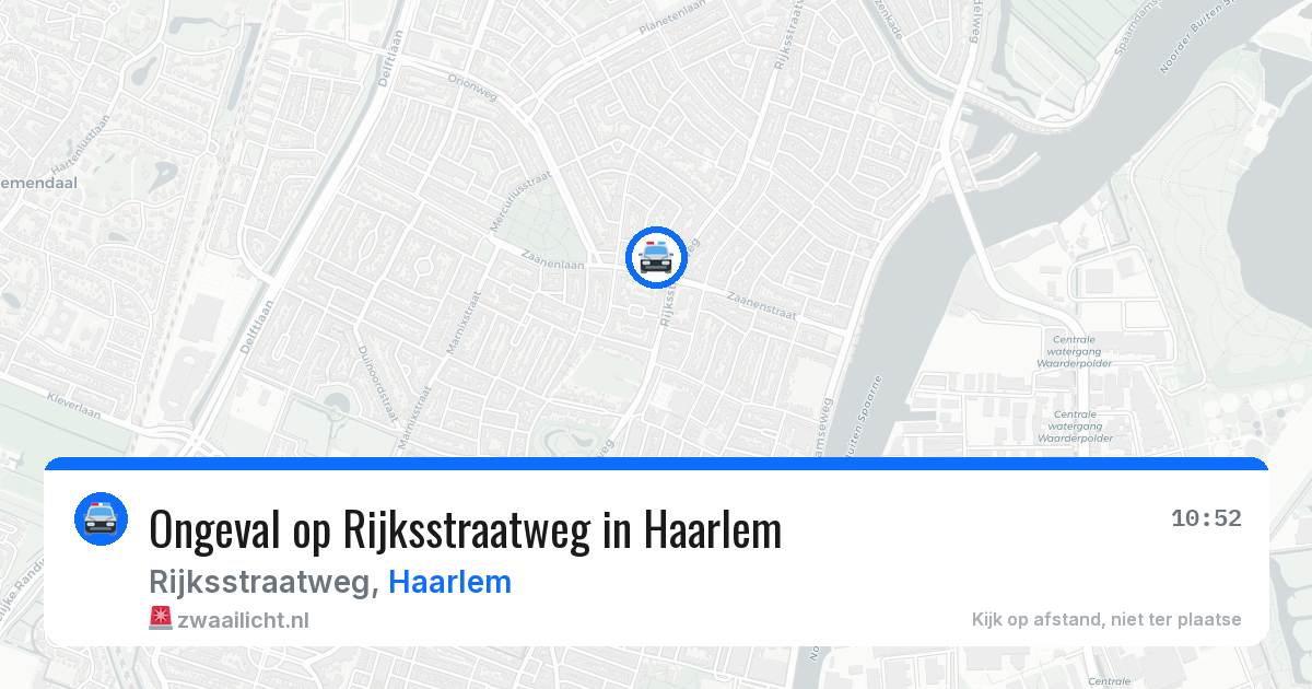 Ongeval op Rijksstraatweg in Haarlem — 21 apr 2026