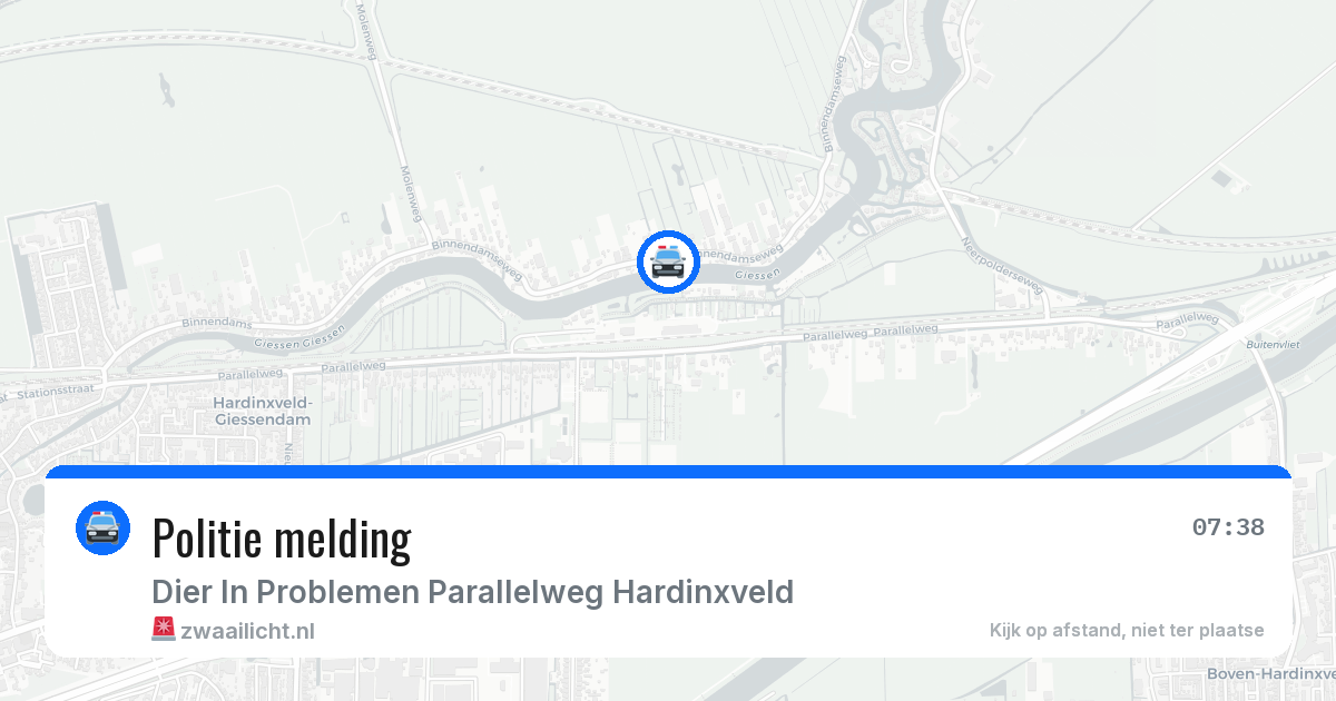 Politie melding — 4 aug 2026