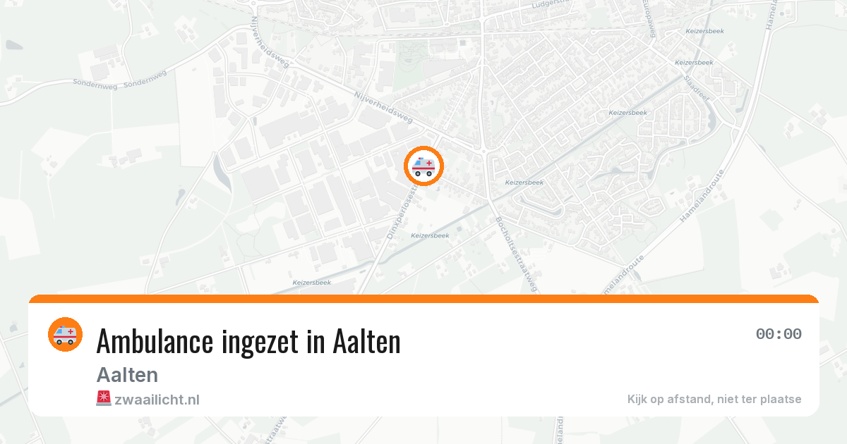 Ambulance ingezet in Aalten — 28 jan 2026