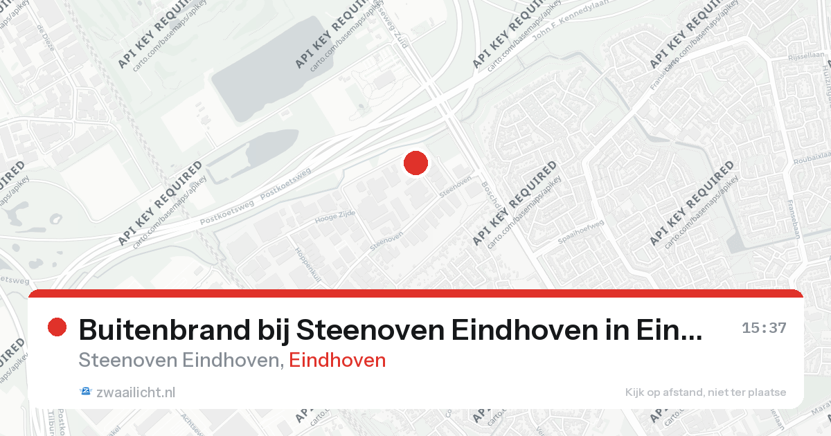 Buitenbrand bij Steenoven Eindhoven in Eindhoven — 26 aug 2026