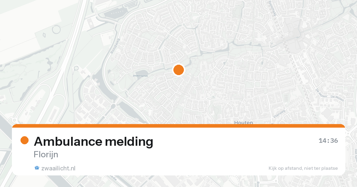 Ambulance melding — 30 jan 2026