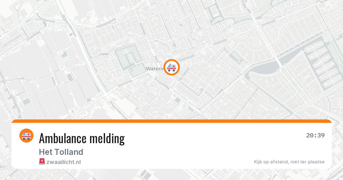 Ambulance melding — 28 jun 2026