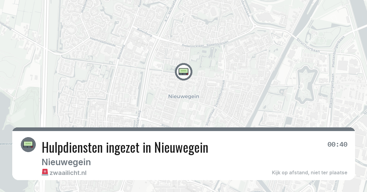 Hulpdiensten ingezet in Nieuwegein — 3 feb 2026 | 🚨 Zwaailicht.nl
