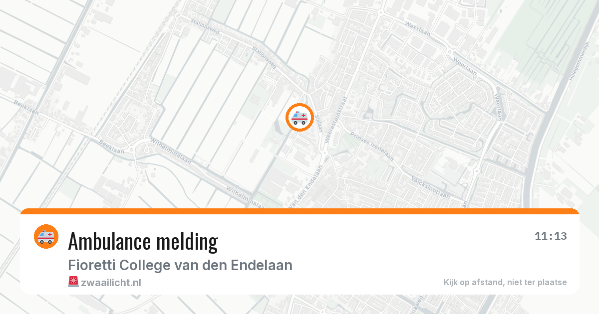 Ambulance melding — 12 feb 2026