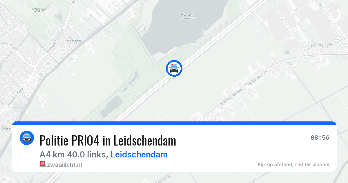 Politie PRIO4 in Leidschendam — 24 mrt 2026 | 🚨 Zwaailicht.nl