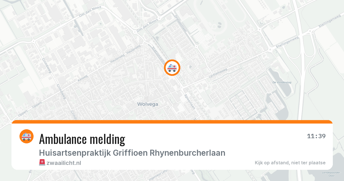 Ambulance melding — 2 feb 2026