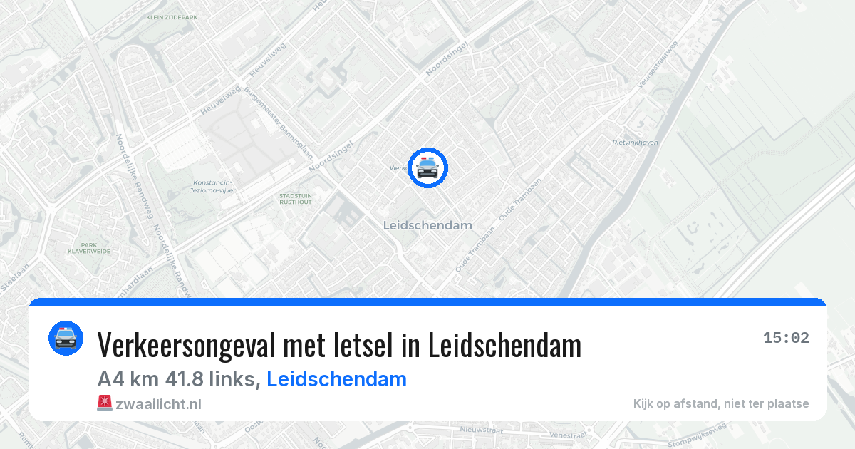 Verkeersongeval met letsel in Leidschendam — 18 mei 2026