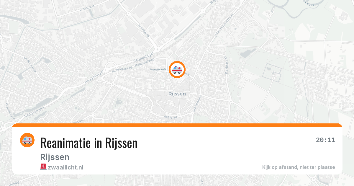 Reanimatie in Rijssen — 29 mei 2026