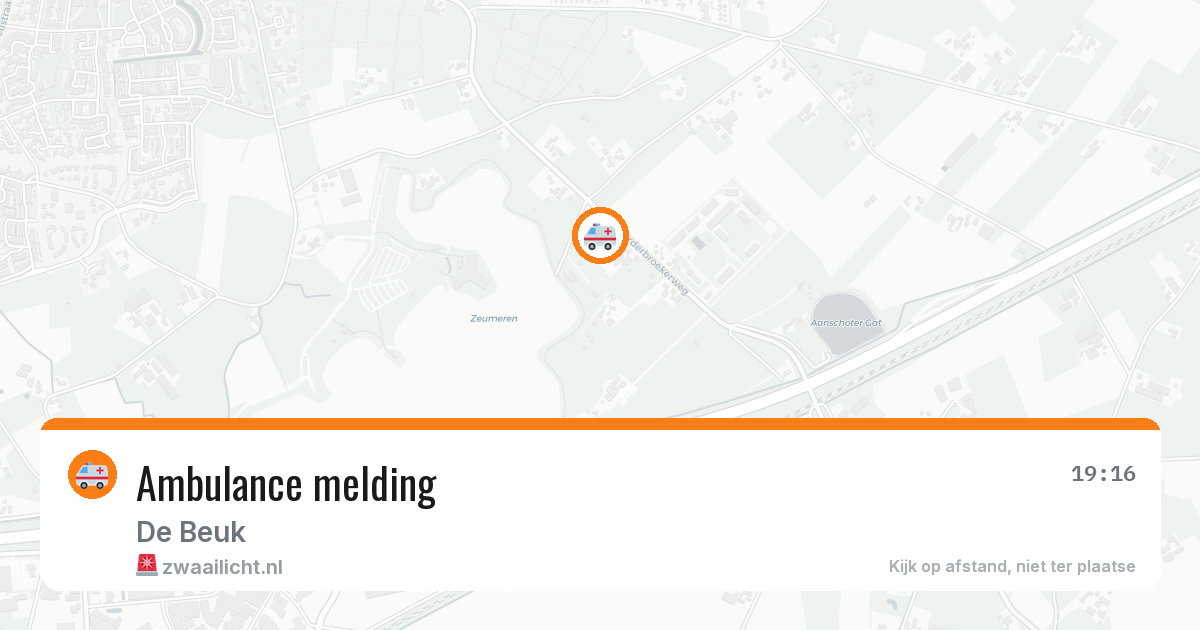 Ambulance melding — 22 jul 2026