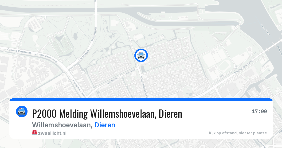P2000 Melding Willemshoevelaan, Dieren — 5 apr 2026