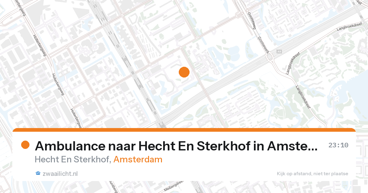 Ambulance naar Hecht En Sterkhof in Amsterdam — 26 aug 2026