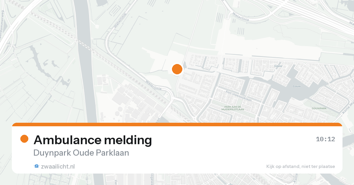 Ambulance melding — 7 feb 2026