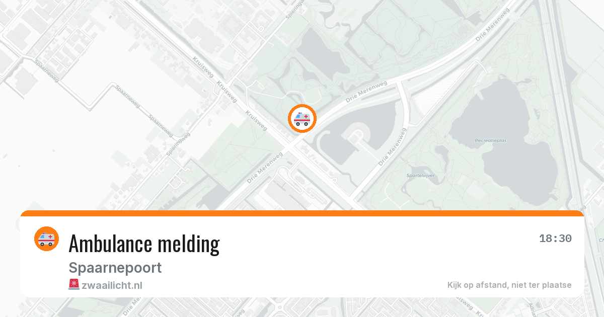 Ambulance melding — 8 feb 2026