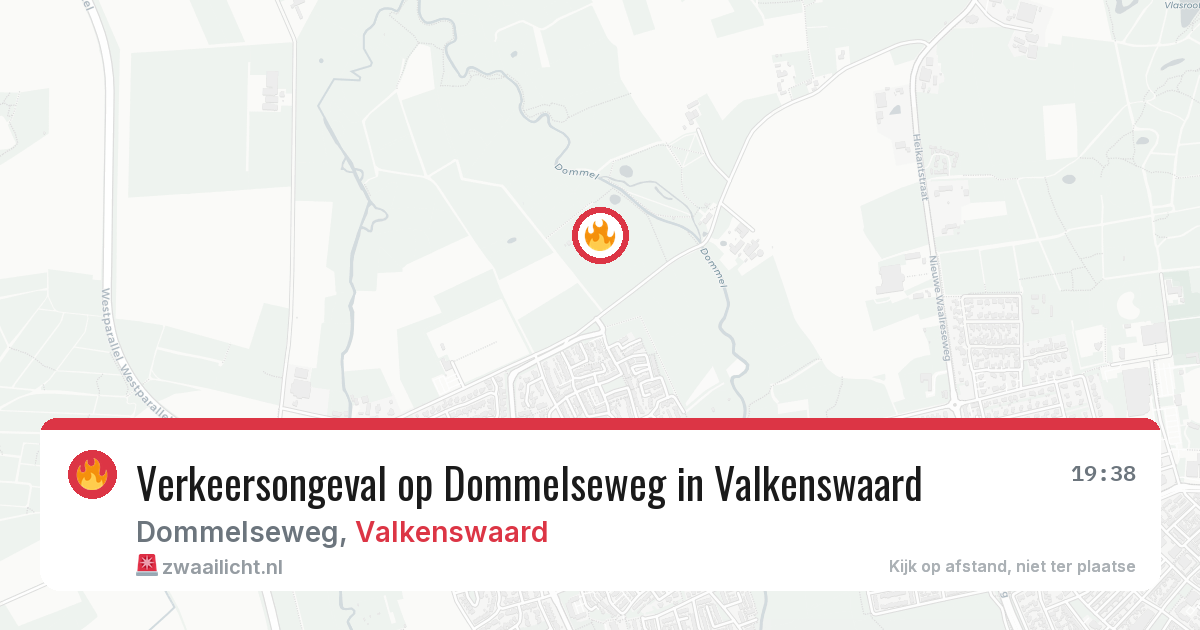 Verkeersongeval op Dommelseweg in Valkenswaard — 17 mrt 2026