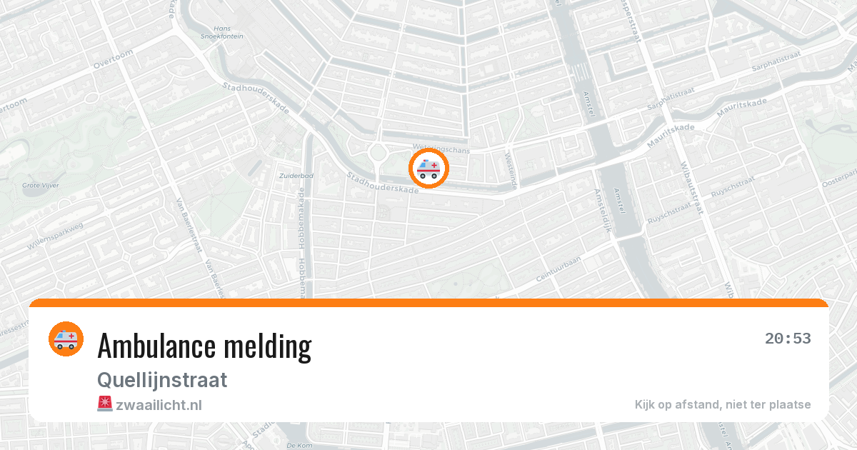 Ambulance melding — 2 apr 2026