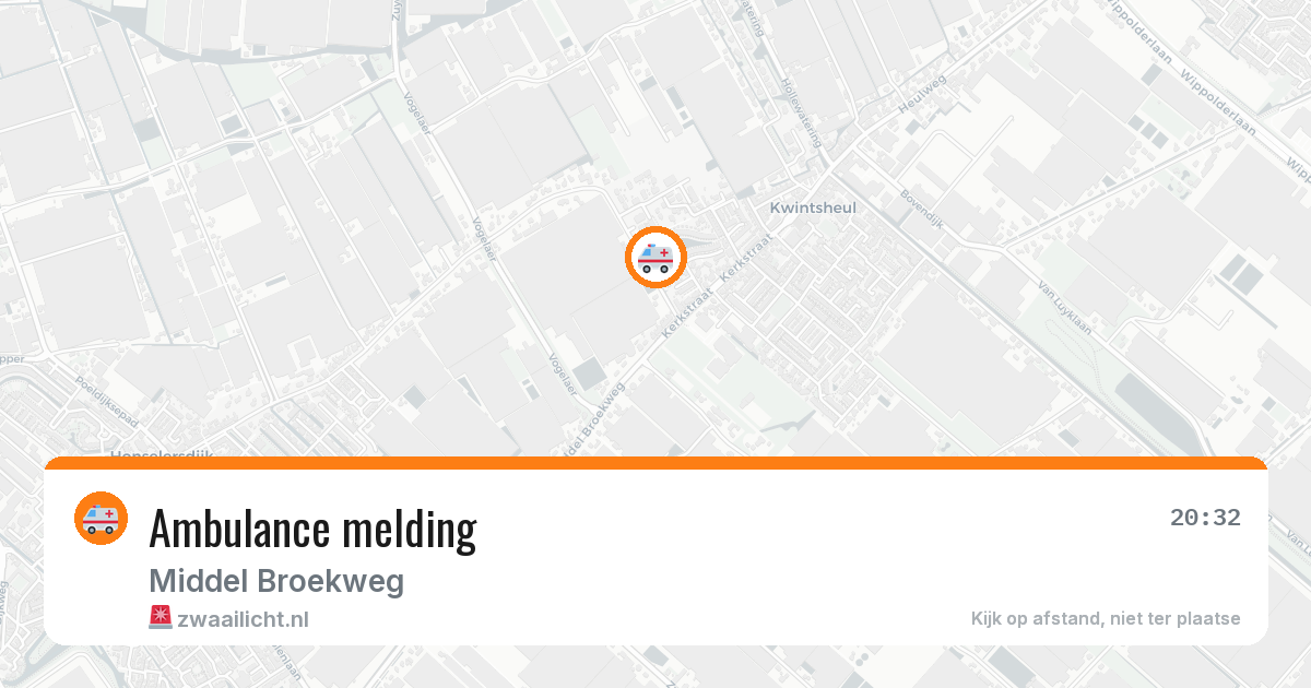 Ambulance melding — 14 jun 2026