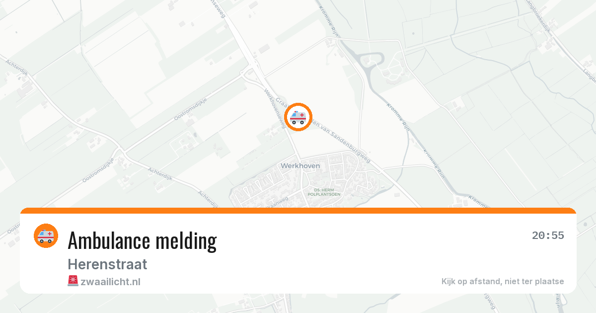 Ambulance melding — 26 jun 2026