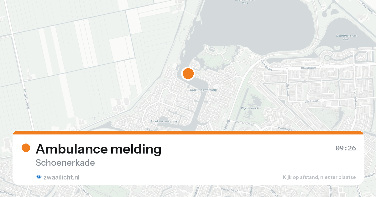 Ambulance melding — 31 jan 2026
