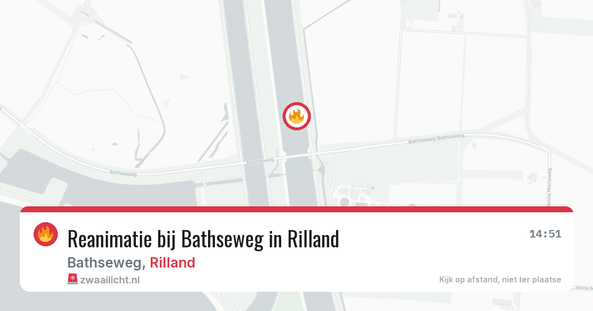 Reanimatie bij Bathseweg in Rilland — 1 aug 2026