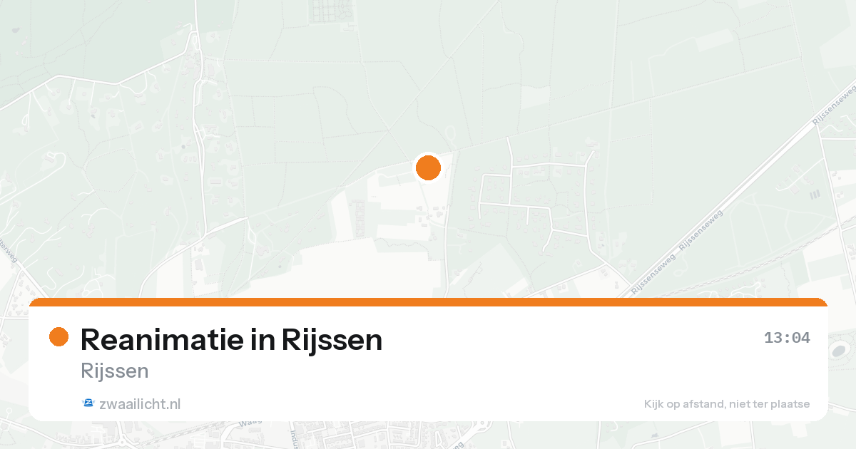 Reanimatie in Rijssen — 19 aug 2026