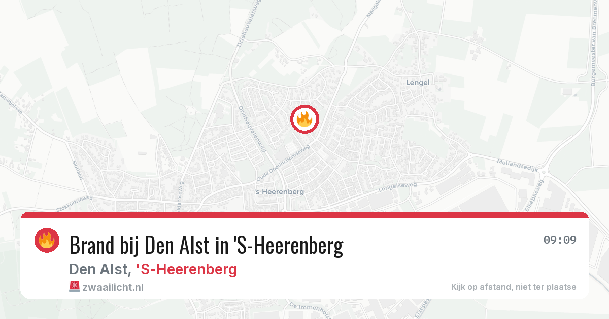Brand bij Den Alst in 'S-Heerenberg — 17 mrt 2026