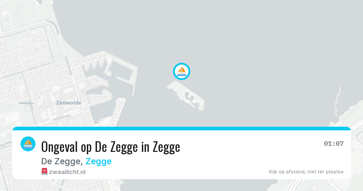 Ongeval op De Zegge in Zegge — 19 jun 2026