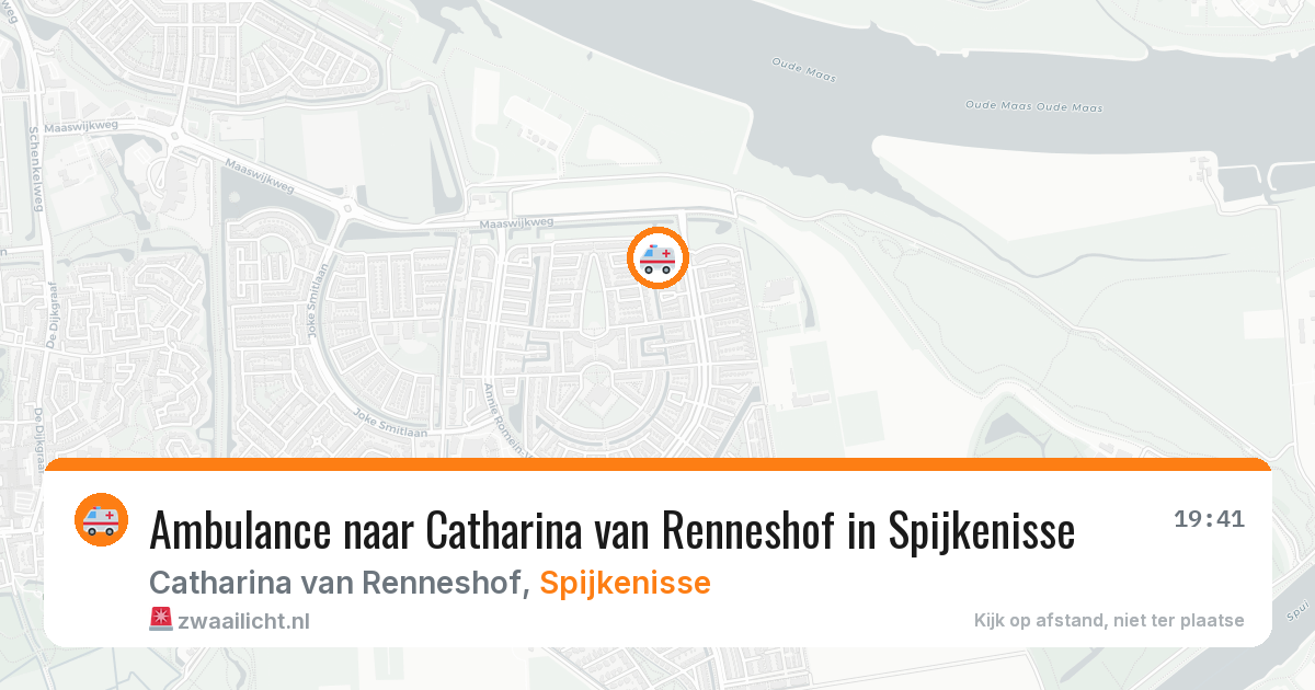 Ambulance naar Catharina van Renneshof in Spijkenisse — 10 jul 2026