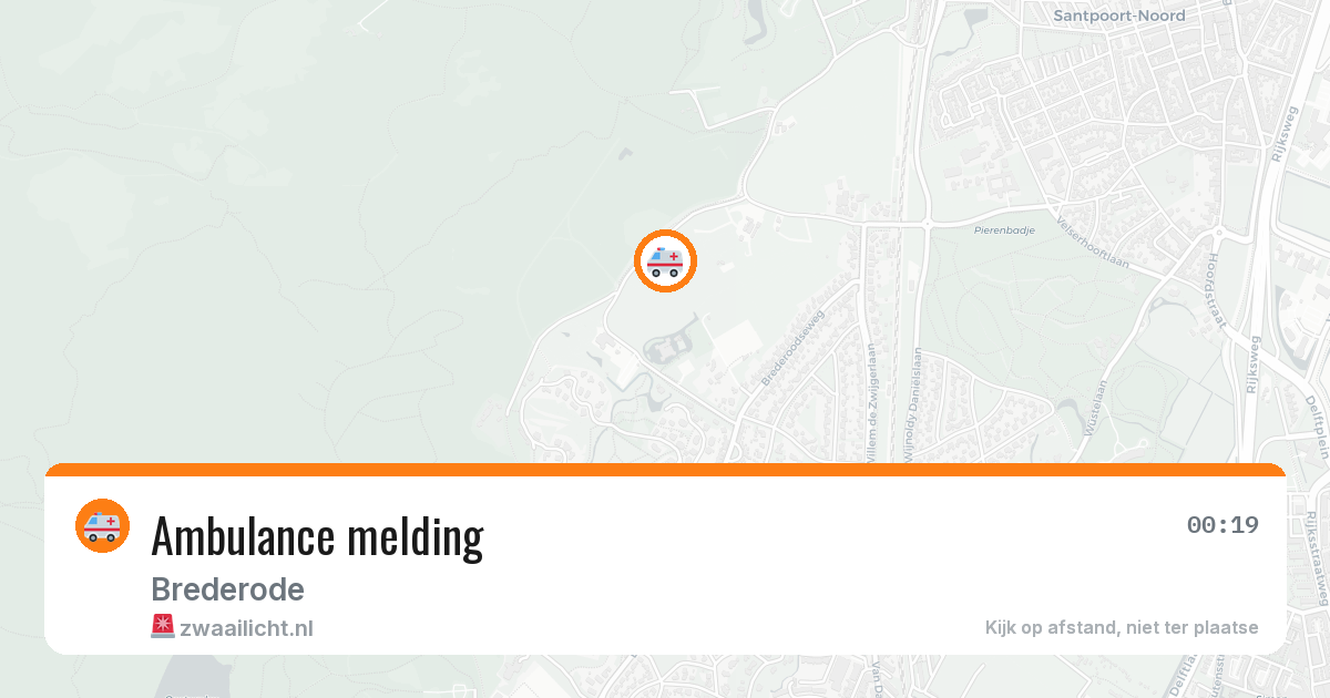Ambulance melding — 23 jun 2026