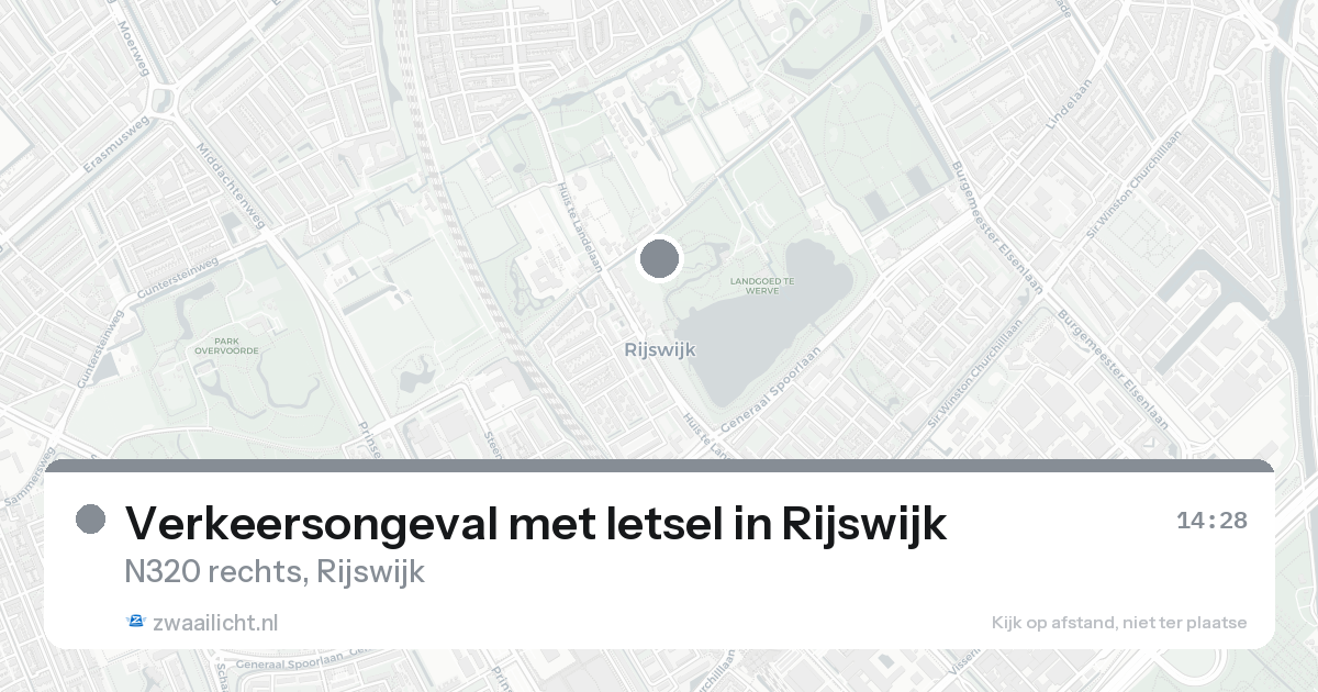 Verkeersongeval met letsel in Rijswijk — 1 jul 2026