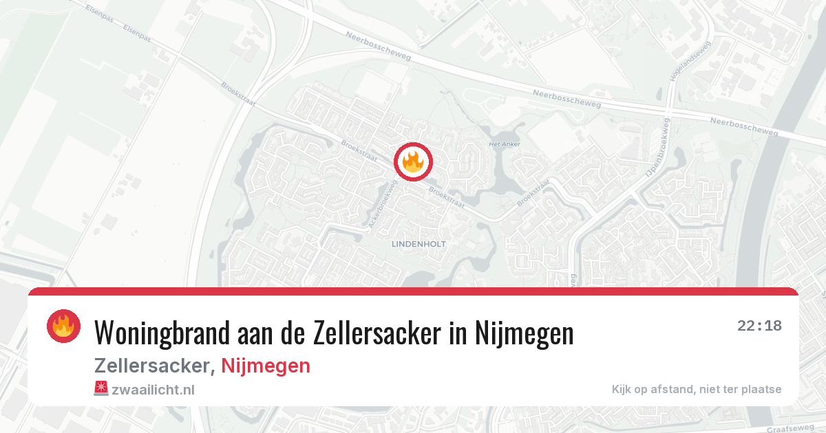 Woningbrand aan de Zellersacker in Nijmegen — 5 mei 2026