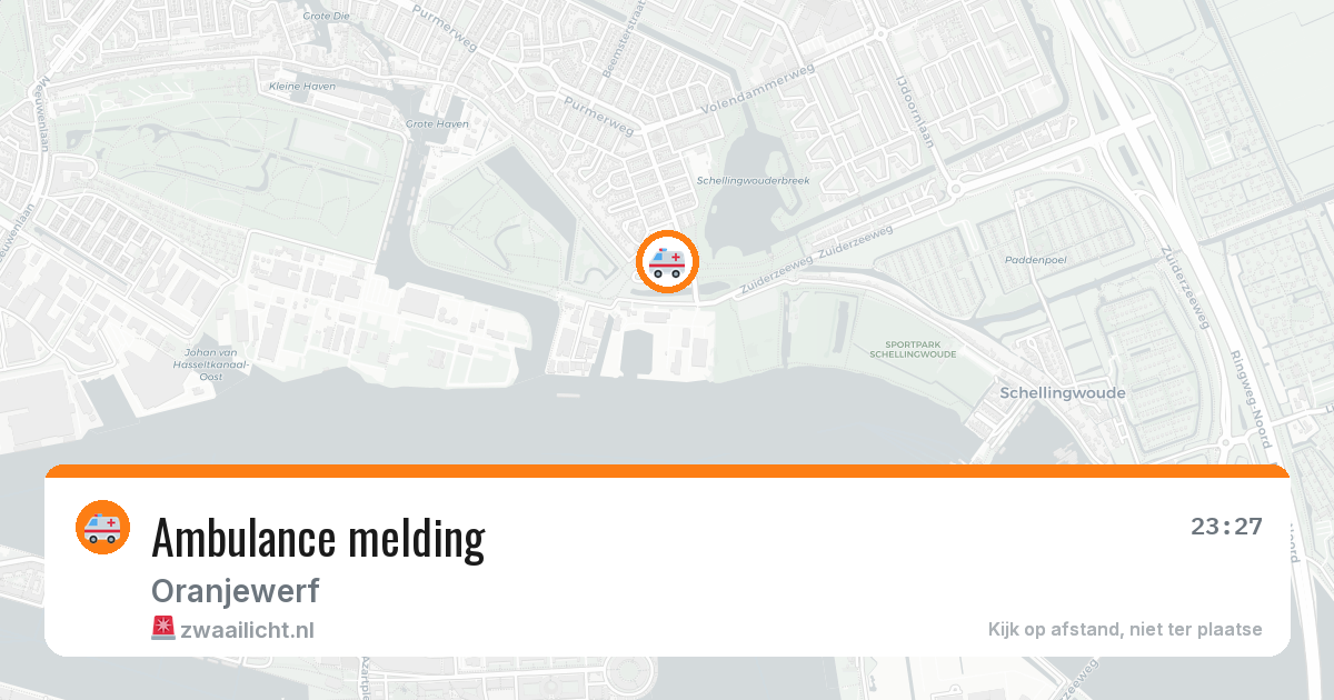 Ambulance melding — 3 apr 2026