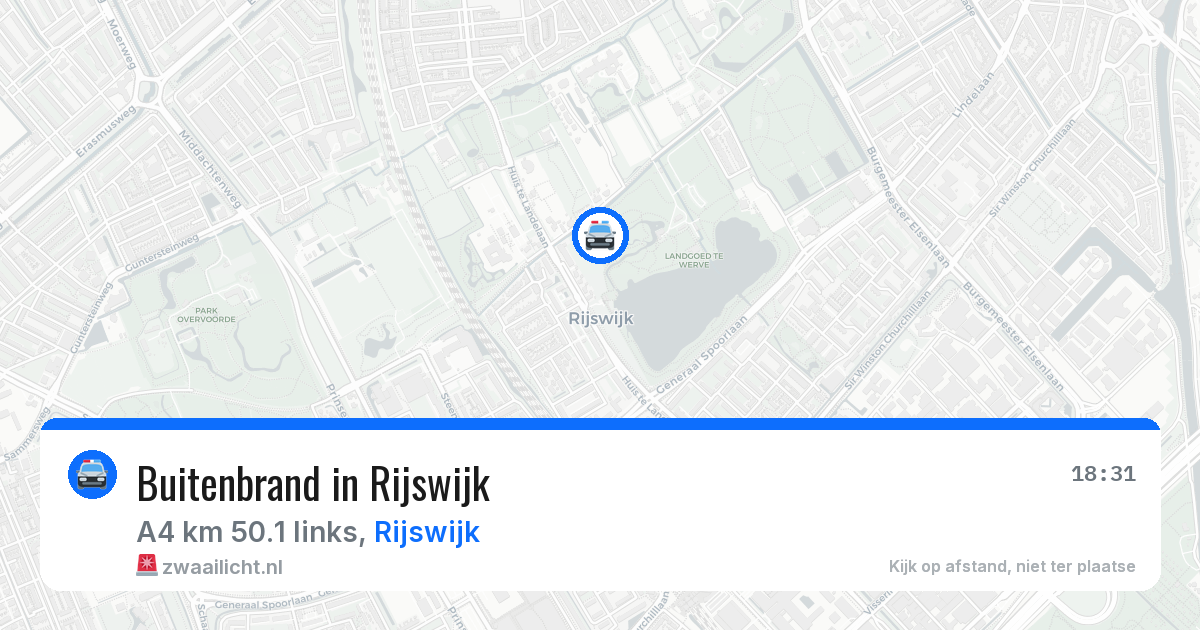 Buitenbrand in Rijswijk — 28 jul 2026