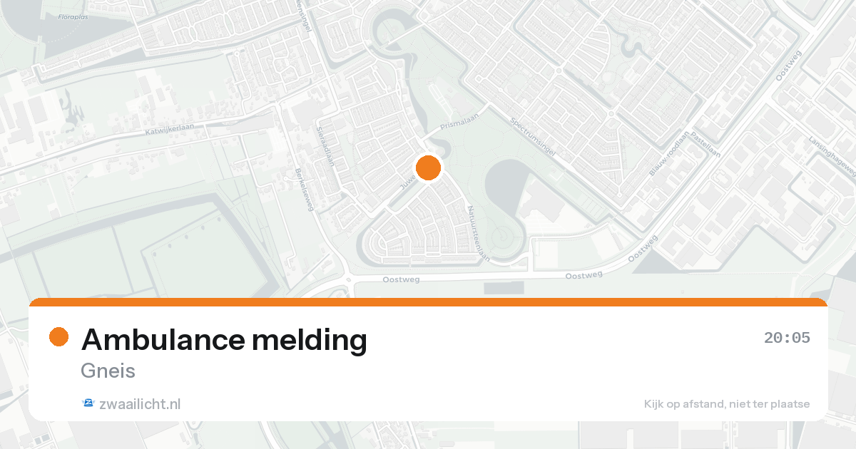 Ambulance melding — 7 feb 2026