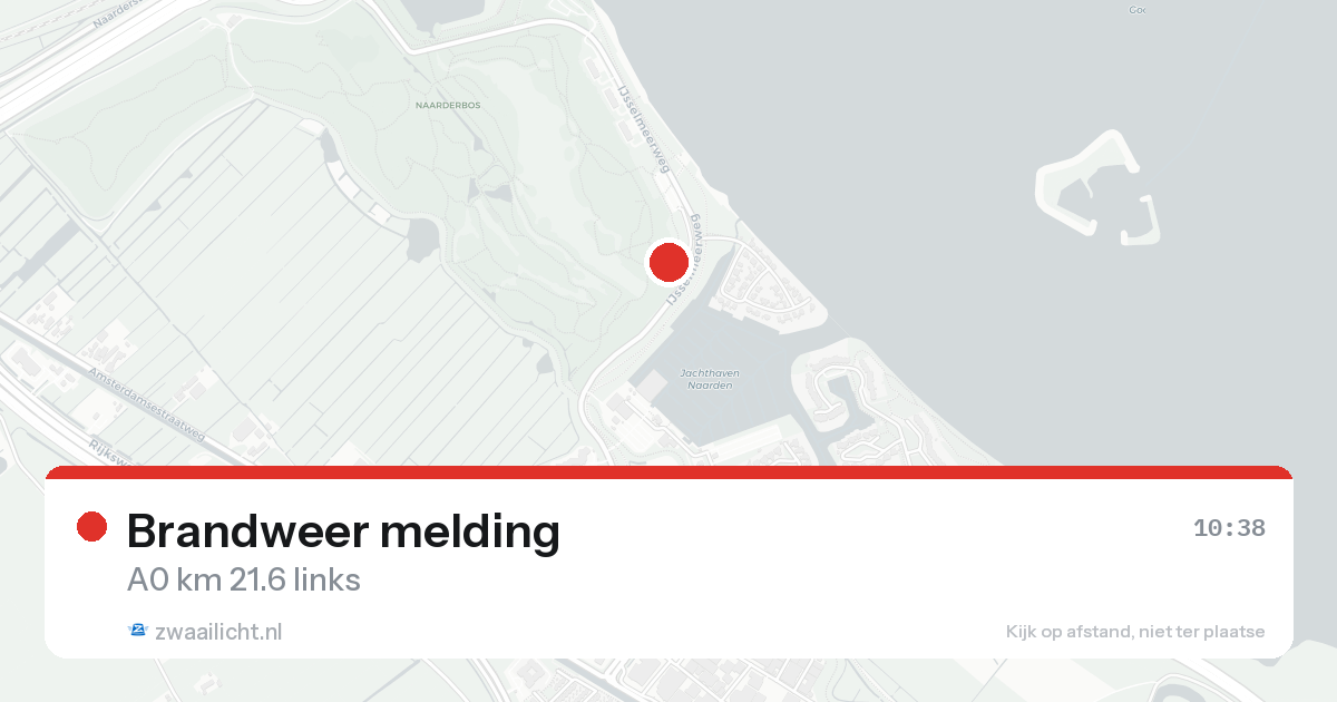 Brandweer melding — 12 jun 2026