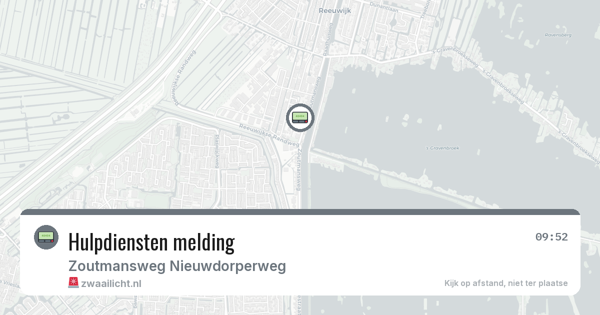 Hulpdiensten melding — 6 feb 2026