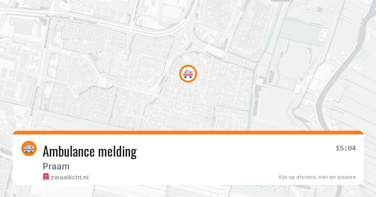 Ambulance melding — 11 jun 2026